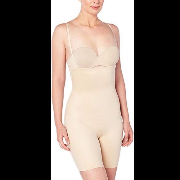 Flexees By Maidenform High Waist Thigh Slimmer- S - Picture 2 of 8